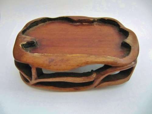 Rare! Antique Chinese Carved Quartz Brush Washer Bowl