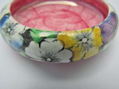 Rare! Lovely Vintage Maling (England) Pin Dish