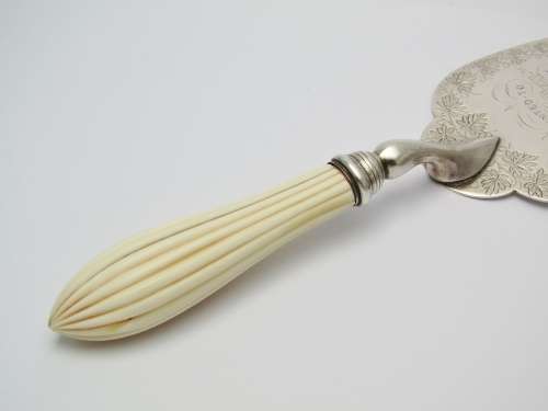Antique (c1887) Sterling Silver Commemorative Trowel