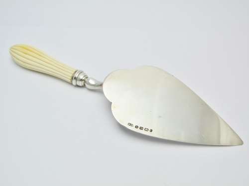 Antique (c1887) Sterling Silver Commemorative Trowel