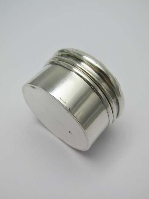 Antique Hallmarked Silver Dressing Table Jar
