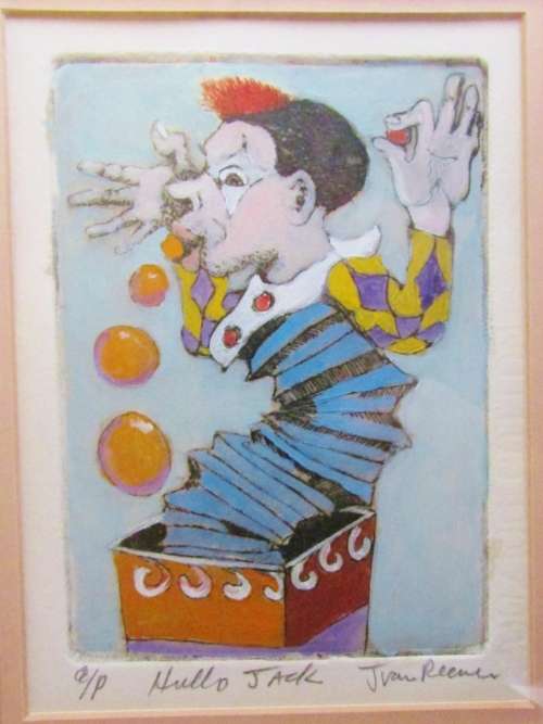 Hand-Coloured Etching by John van Reenen (1947-2018)
