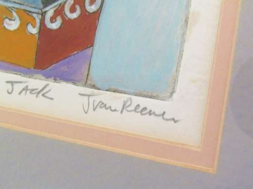 Hand-Coloured Etching by John van Reenen (1947-2018)