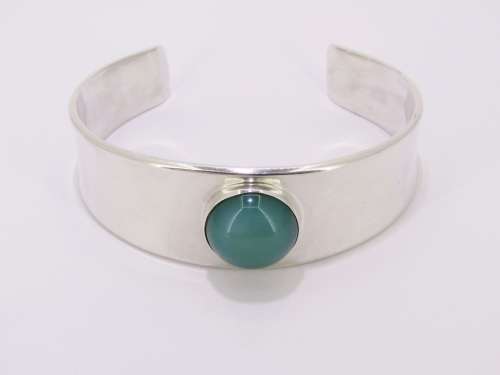 Rare! Georg Jensen Vintage Sterling Silver Cuff Bangle