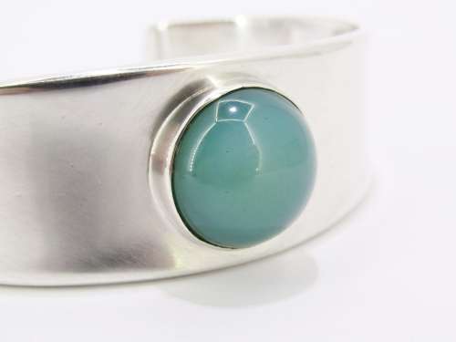 Rare! Georg Jensen Vintage Sterling Silver Cuff Bangle