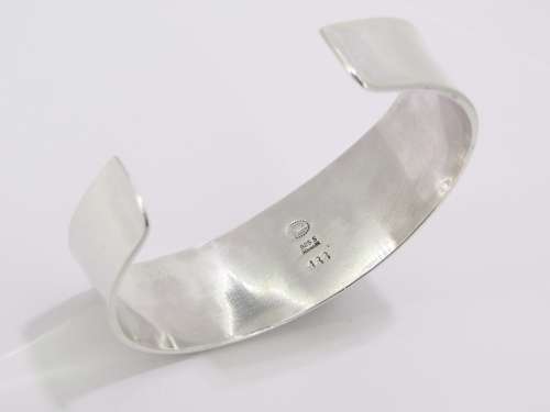 Rare! Georg Jensen Vintage Sterling Silver Cuff Bangle
