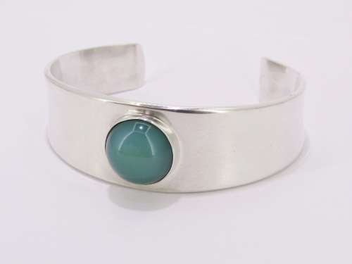 Rare! Georg Jensen Vintage Sterling Silver Cuff Bangle