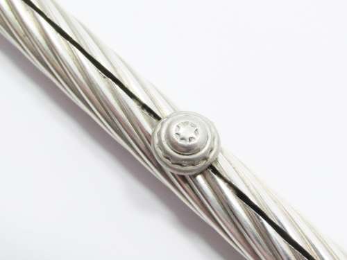Judaica Sterling Silver Large Tzinder / Candle Lighter