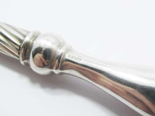 Judaica Sterling Silver Large Tzinder / Candle Lighter