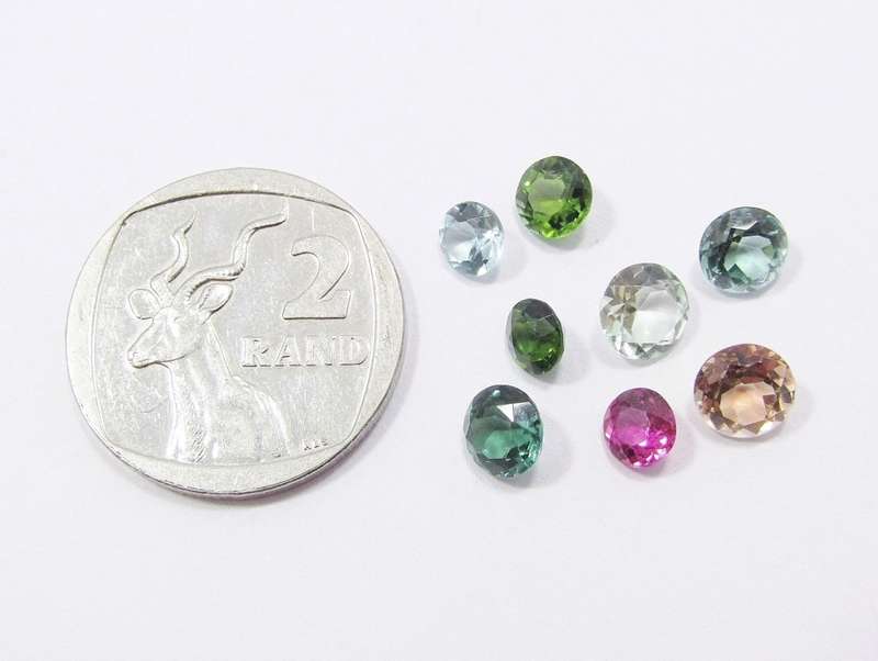 Beautiful Selection of 6.1ctw Tourmaline Gemstones