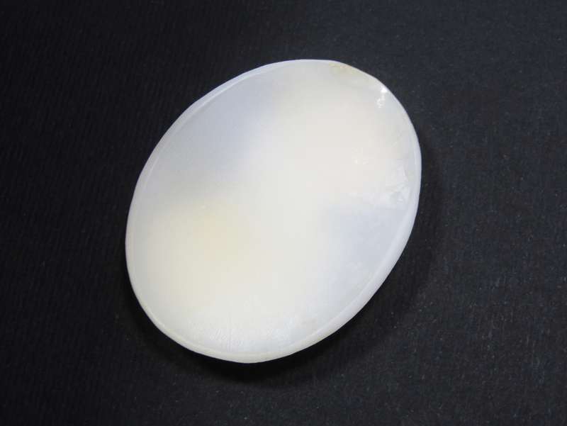 Beautiful White Carved Shell Cameo, Unmounted