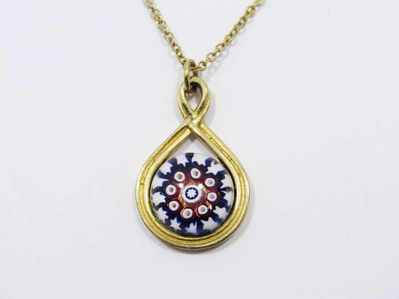 Vintage Murano Glass & Costume Jewellery Necklace