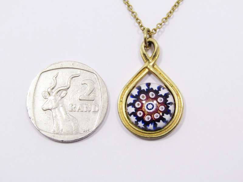 Vintage Murano Glass & Costume Jewellery Necklace