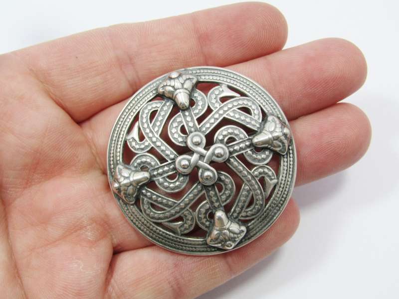 Vintage Kalevala Koru of Finland Sterling Silver Brooch