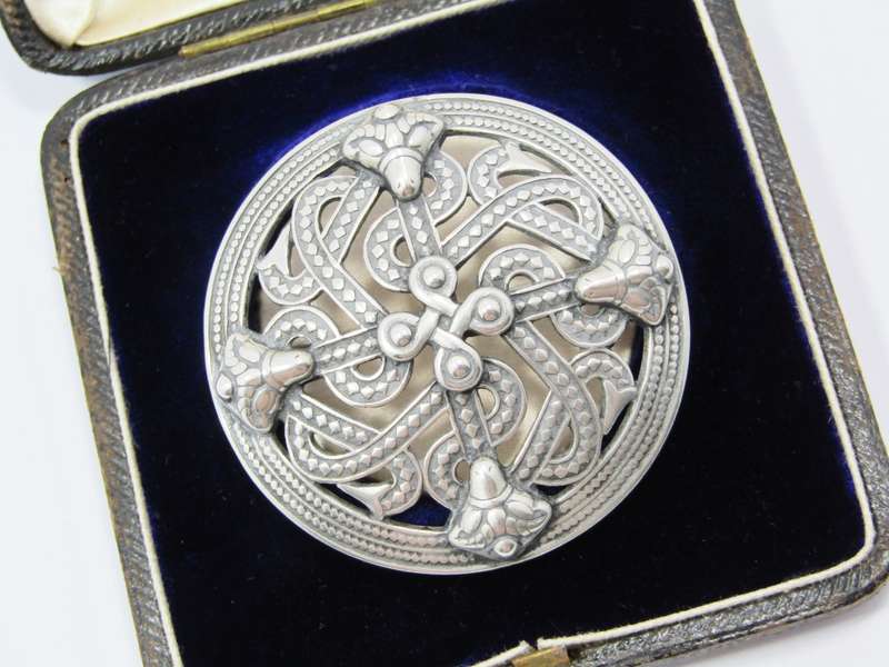 Vintage Kalevala Koru of Finland Sterling Silver Brooch
