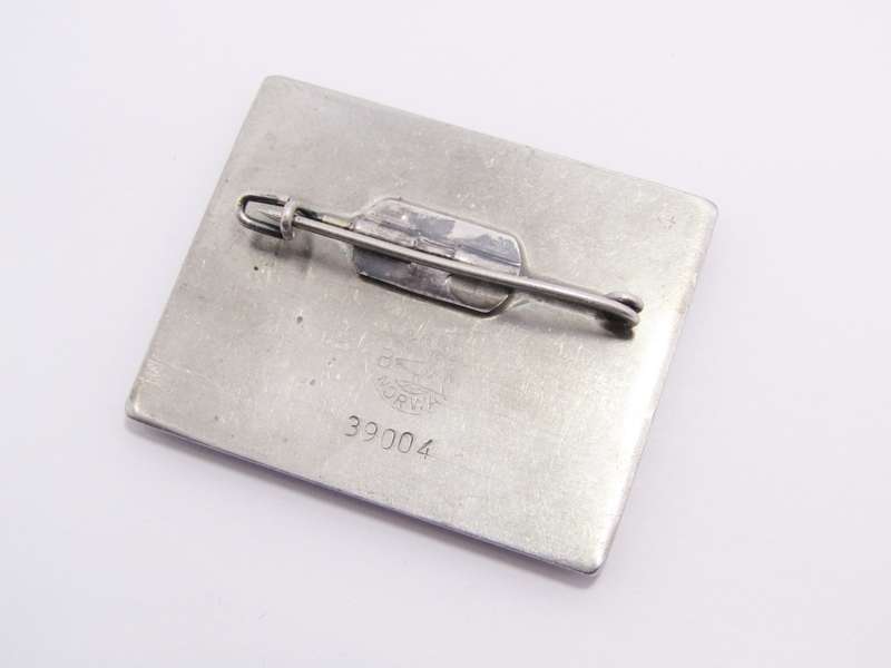 Norway `Bodrene Mylius` Modernist Pewter Brooch