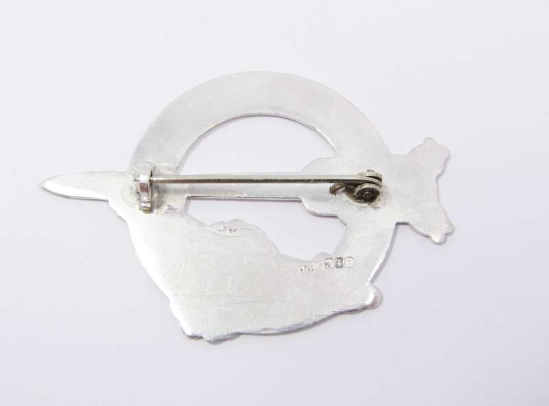 Gorgeous Scottish Brooch in Sterling Silver