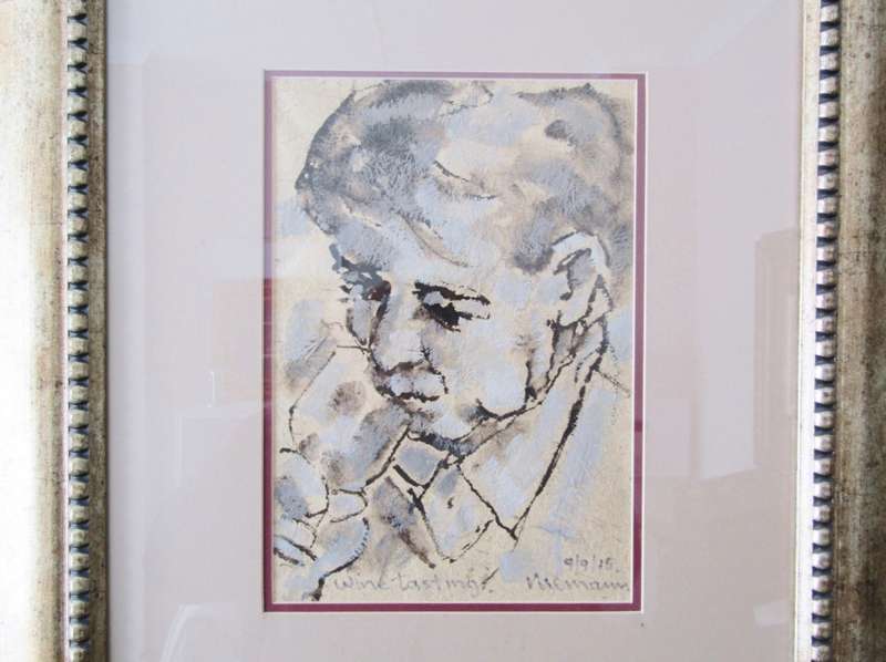 Beautiful! Original Hennie Niemann Snr Mixed Media Painting
