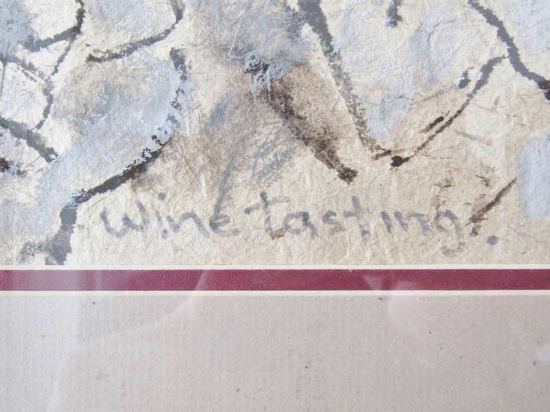 Beautiful! Original Hennie Niemann Snr Mixed Media Painting