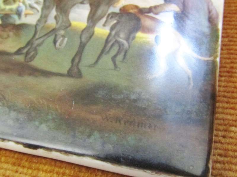 Exquisite! Antique German Royal KPM Porcelain Painting