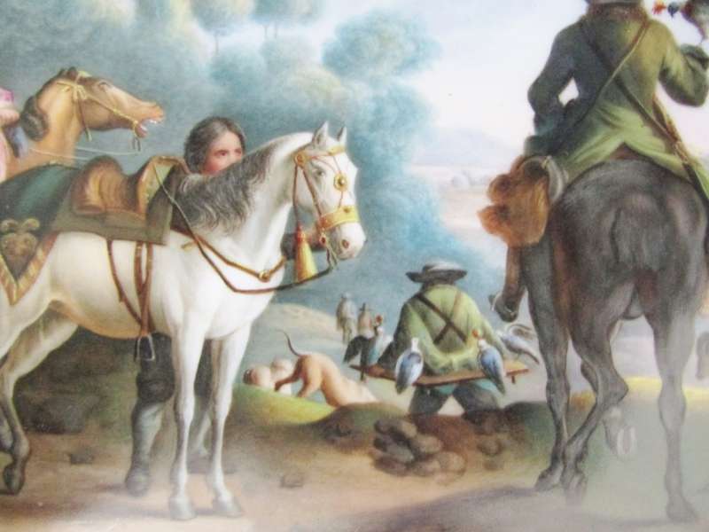 Exquisite! Antique German Royal KPM Porcelain Painting
