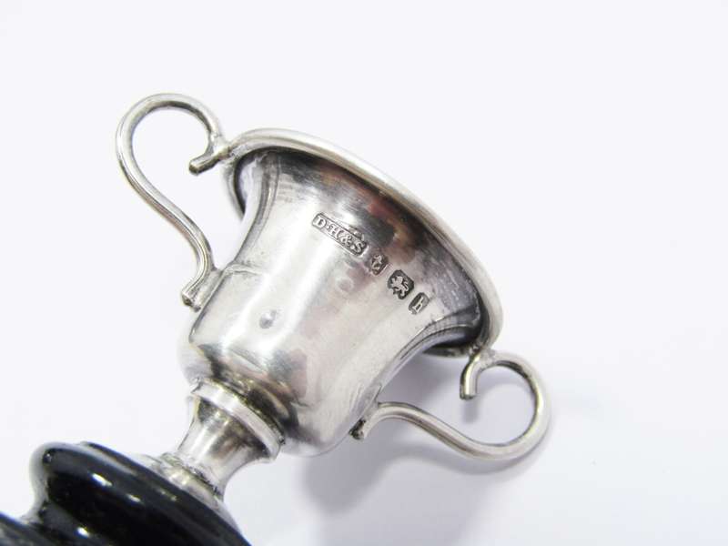 Antique (c1907) Croquet Miniature Sterling Silver Trophy