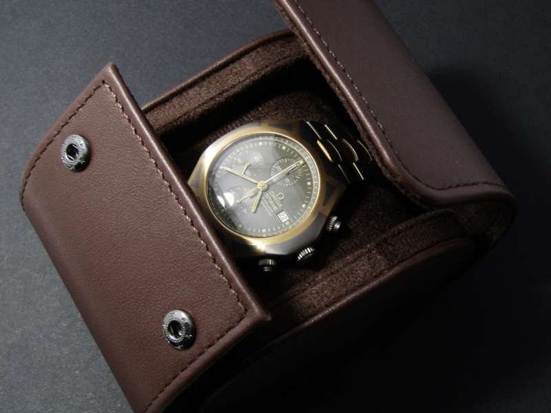 Exquisite! Omega Polaris Titane XL Chronograph Automatic Watch