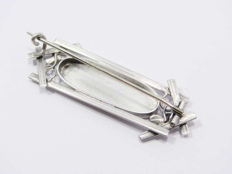A Gorgeous Victorian Brooch in Sterling Silver