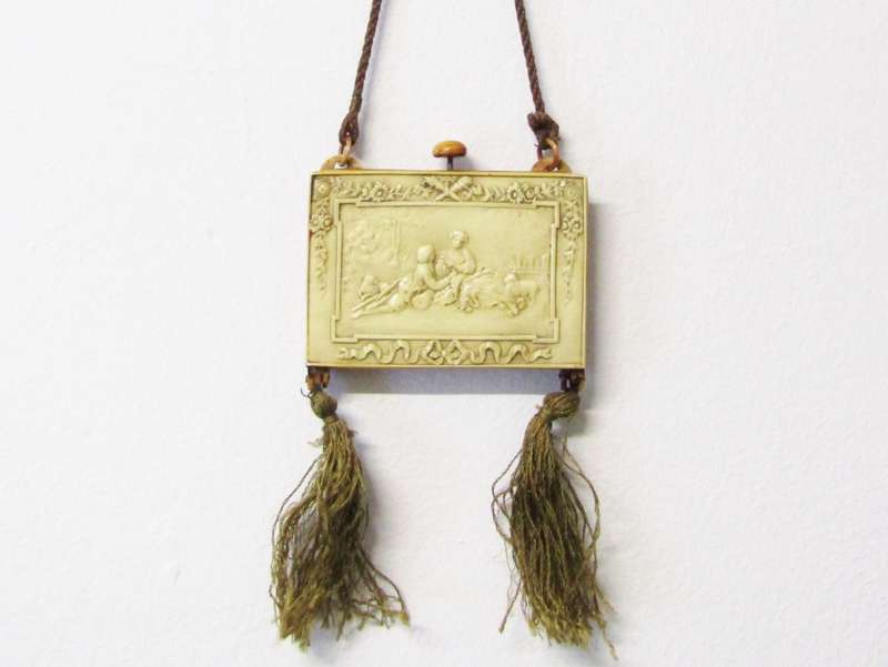 Quirky Vintage Celluloid Vanity Purse
