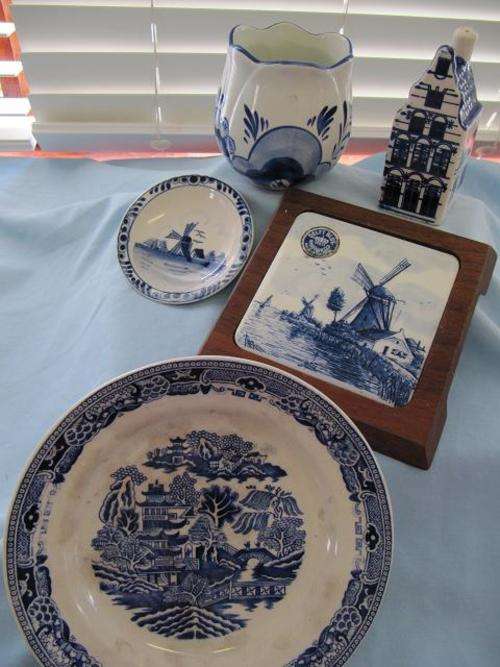 Collection of Lovely Blue and White Ceramics