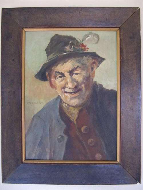 Stunning Original Oil Painting 1 of 2 by Absmeier in Munich, Germany