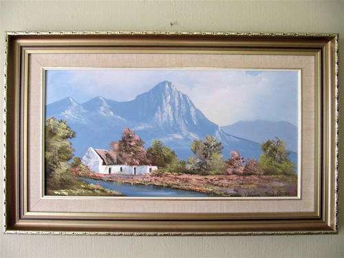 Stunning Edelweiss Diedericks Original Oil Painting