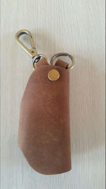 Original Leather Car Key Remote Holder Case Cover for Toyota