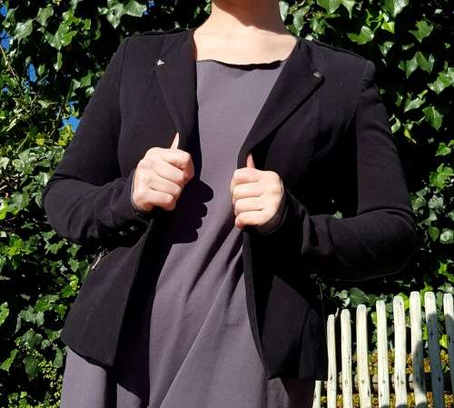 (women`s blazer) (size: 34) (HandM)