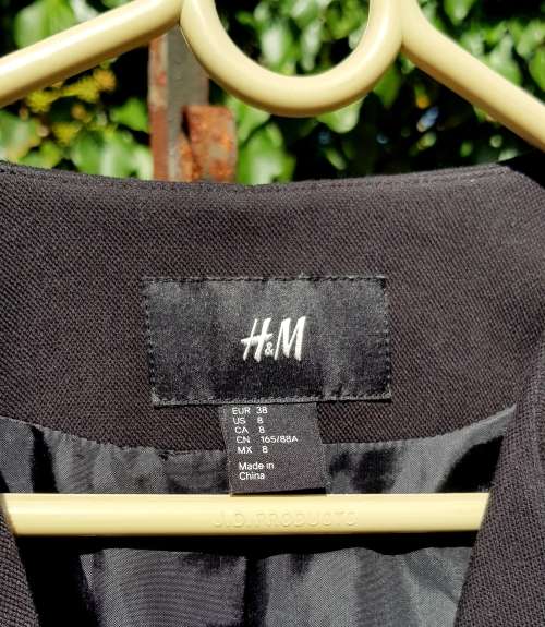 (women`s blazer) (size: 34) (HandM)