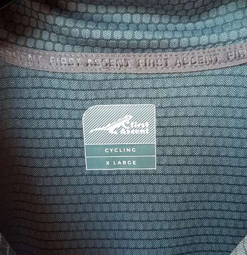 First Ascent (cycling jersey) (reflective) (size: XL)
