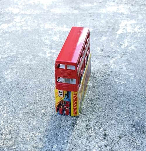 Vintage Matchbox 1972 The Londoner Bus (No. 17) (Swinging London Carnaby Street)