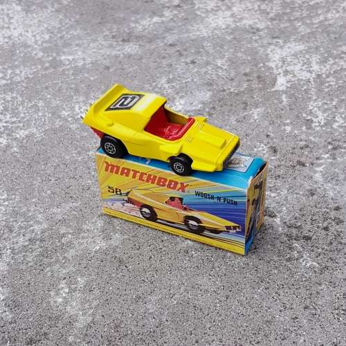 Vintage Matchbox 1972 Woosh-N-Push (No. 58)