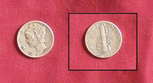 US 1 dime (Mercury) 1939