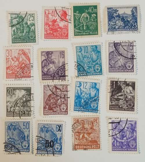 Pack of German Stamps including some Deitsches Reich Stamps (please check all photos)