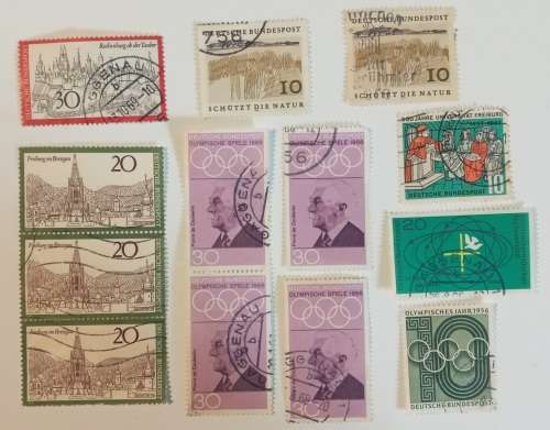 Pack of German Stamps including some Deitsches Reich Stamps (please check all photos)