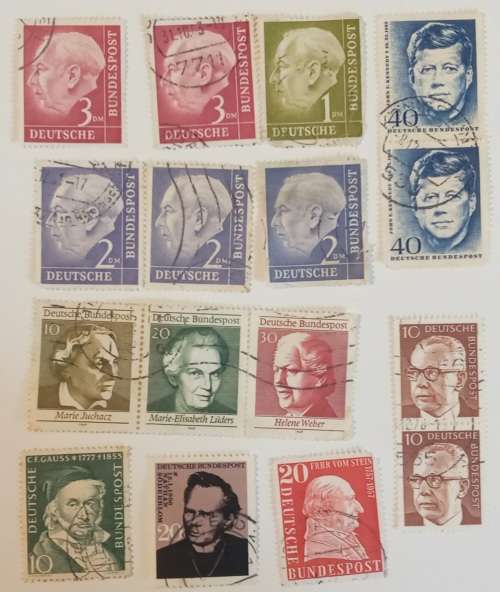Pack of German Stamps including some Deitsches Reich Stamps (please check all photos)