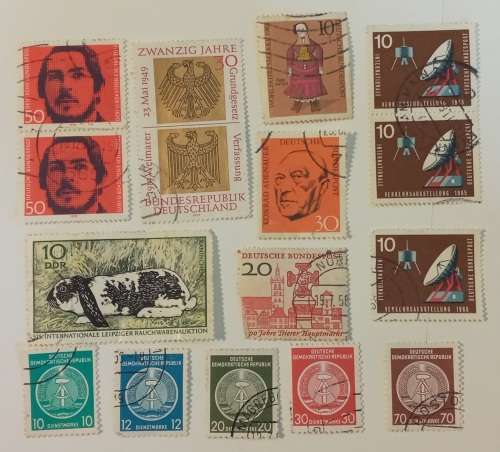 Pack of German Stamps including some Deitsches Reich Stamps (please check all photos)