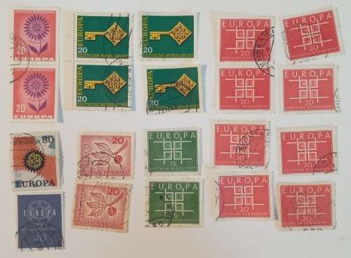Pack of German Stamps including some Deitsches Reich Stamps (please check all photos)