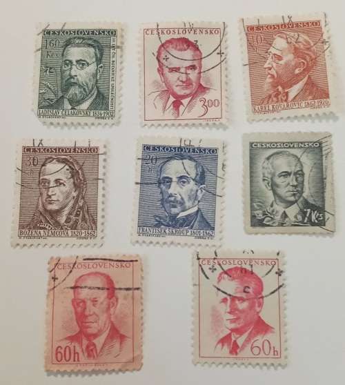 Pack of Czech Stamps