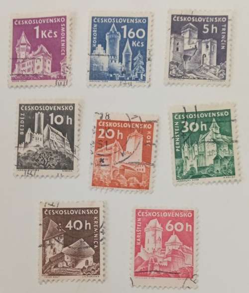 Pack of Czech Stamps