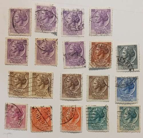 pack of Italy Stamps