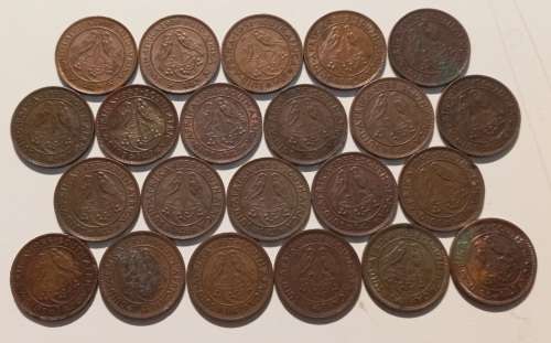 22x 1950s SA Farthings