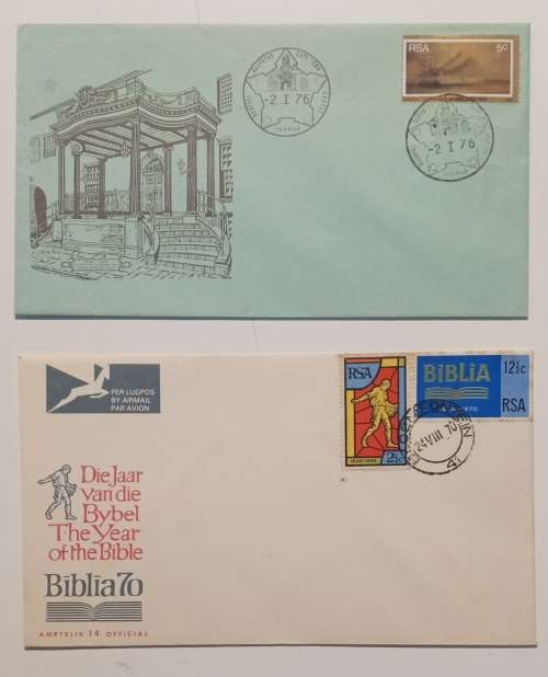 24x South African First day covers
