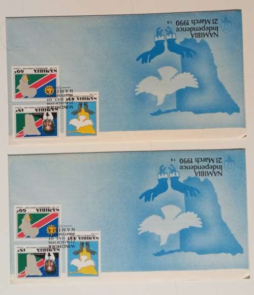 17x South West Africa First Day covers